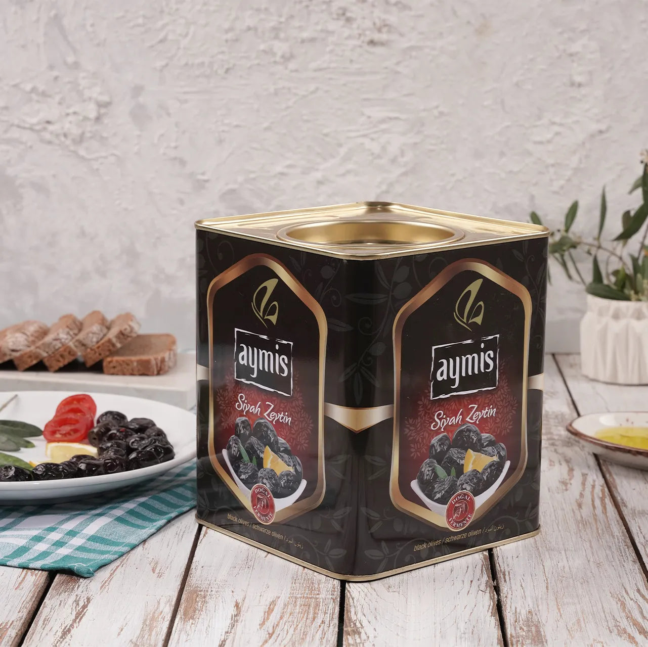 Aymis 10 KG Az Tuzlu Sele Zeytin XL | Duble İri