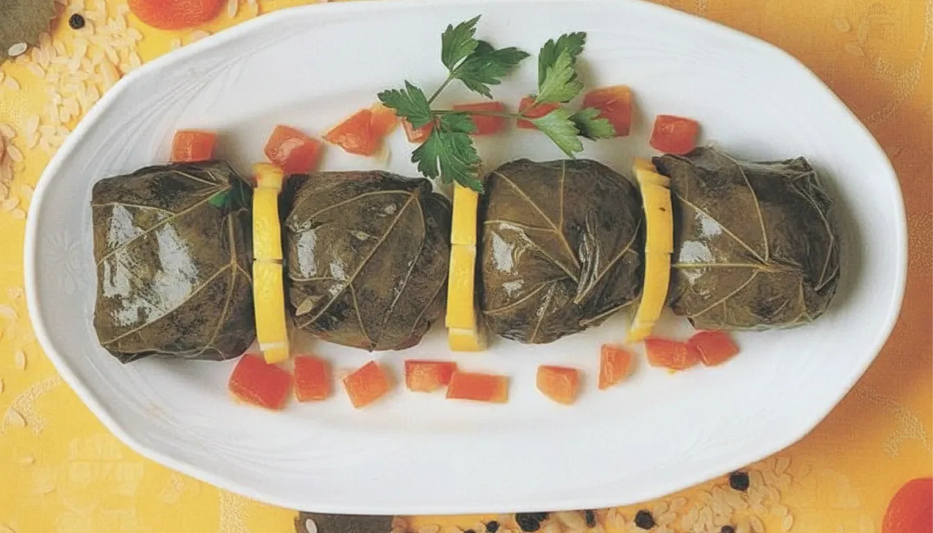 Zeytinyağlı Mezgit Sarma