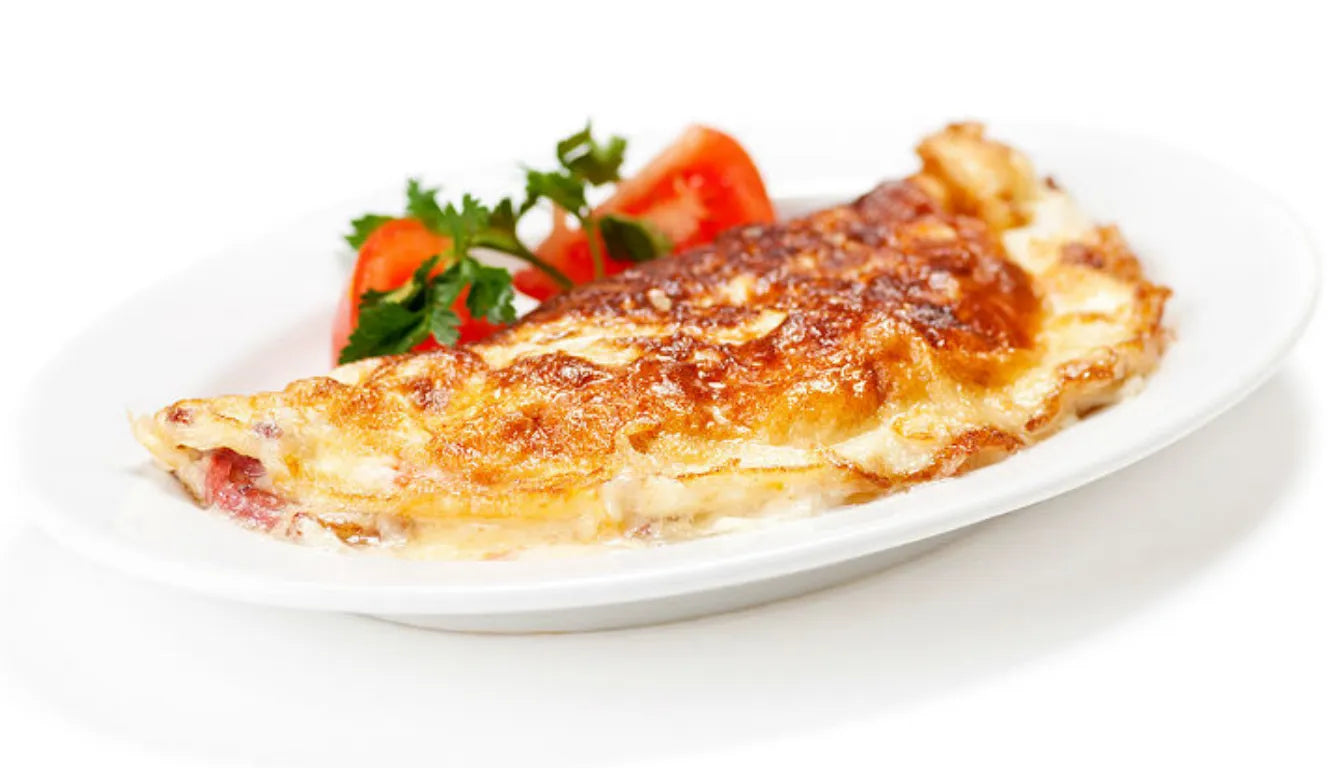 Kurutulmuş Domatesli ve Zeytinli Omlet