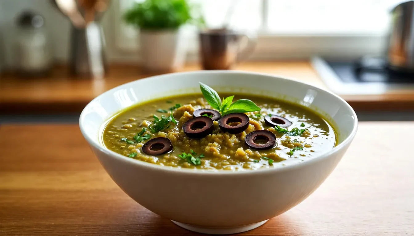Yeşil Zeytin Çorbası